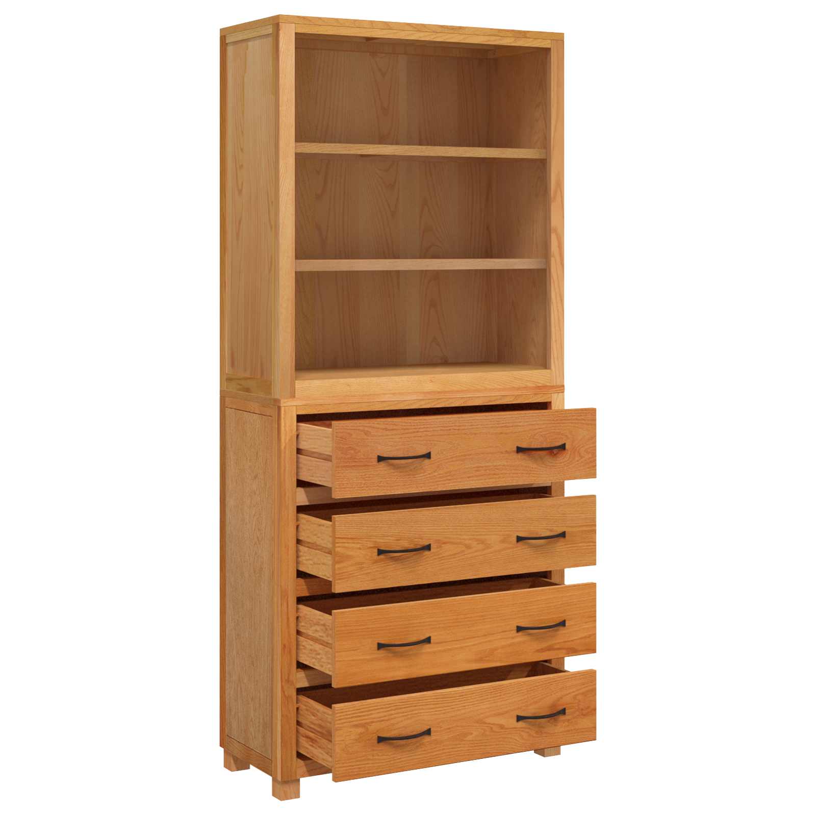 Aufbewahrungsmöbel-Set mit Schubladen Braun Holzwerkstoff