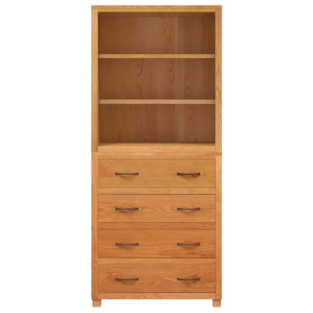 Aufbewahrungsmöbel-Set mit Schubladen Braun Holzwerkstoff