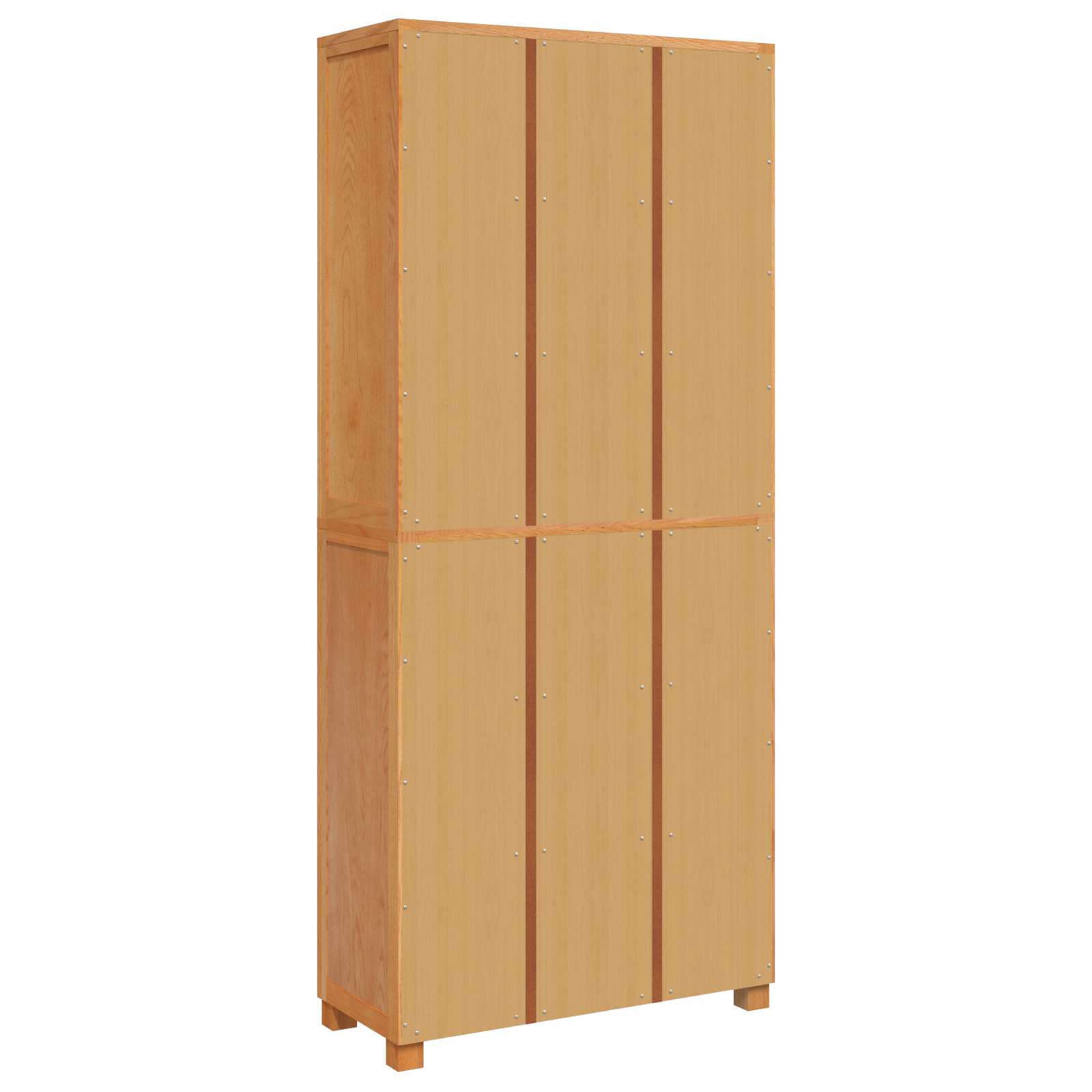Aufbewahrungsmöbel-Set mit Schubladen Braun Holzwerkstoff
