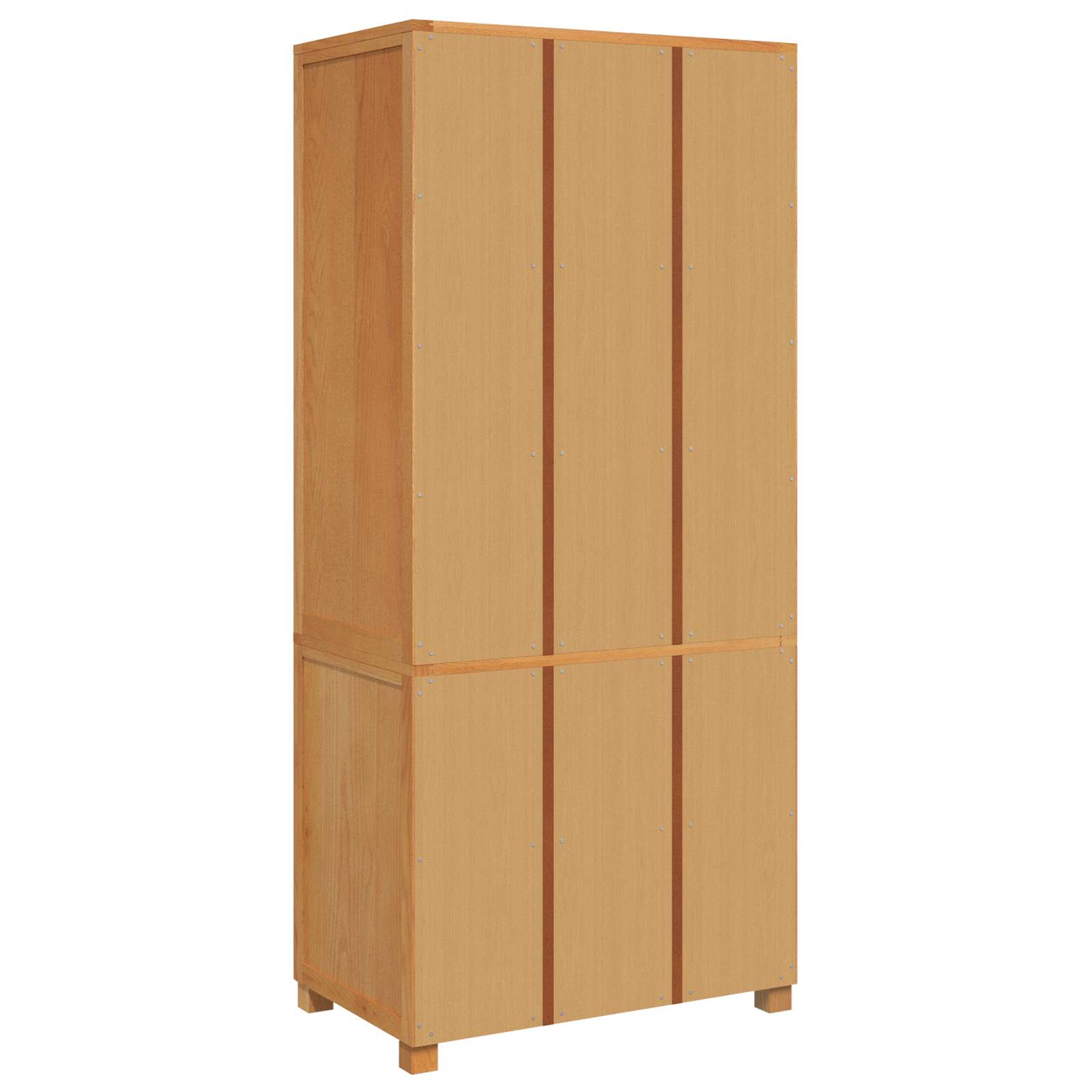 Aufbewahrungsmöbel-Set mit Schubladen Braun Holzwerkstoff
