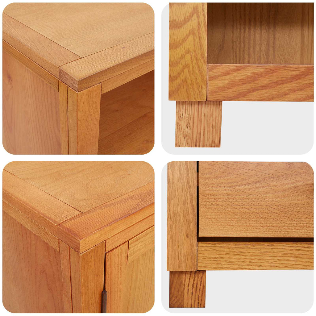 Aufbewahrungsmöbel-Set mit Speicher mit Tür Braun Holzwerkstoff