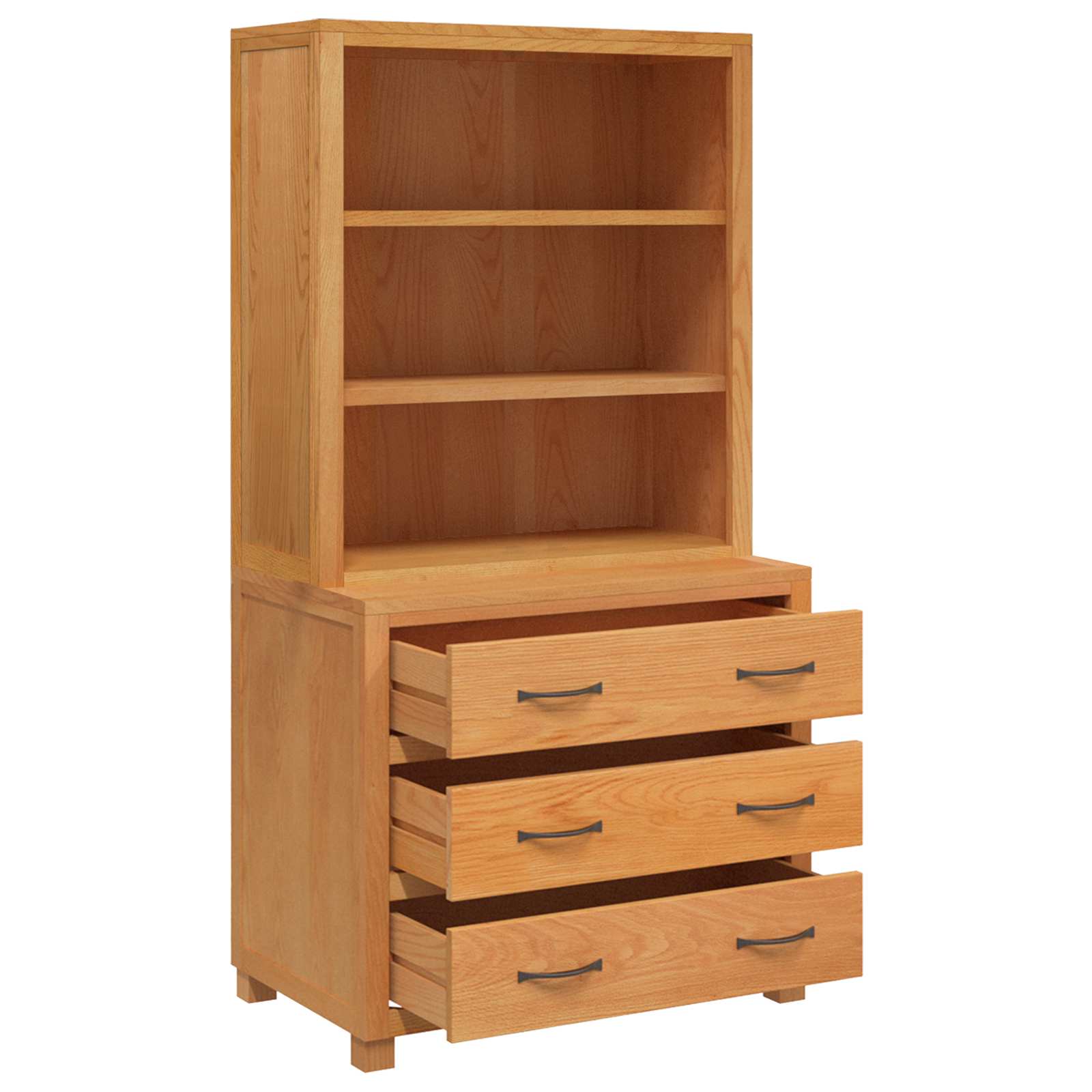 Aufbewahrungsmöbel-Set mit Schubladen Braun Holzwerkstoff