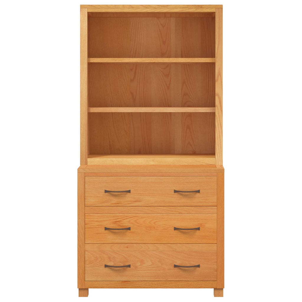 Aufbewahrungsmöbel-Set mit Schubladen Braun Holzwerkstoff
