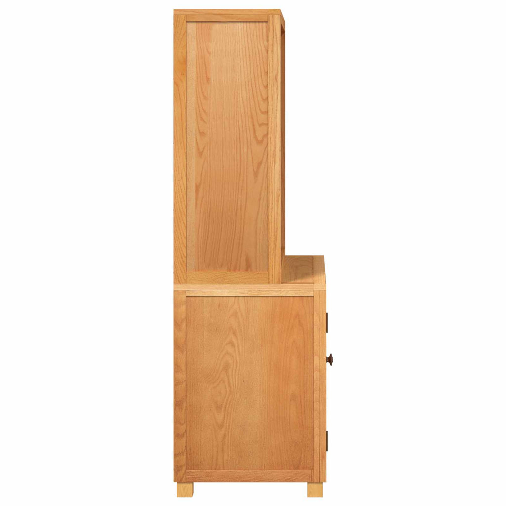 Aufbewahrungsmöbel-Set mit Schubladen Braun Holzwerkstoff