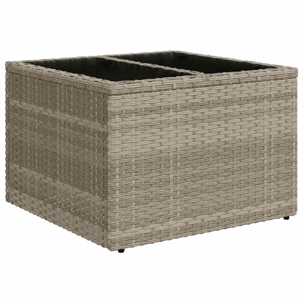 Sofa Set mit Kissen 6 pcs Poly-Rattan