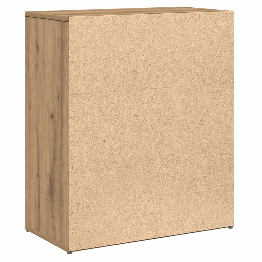 Sideboard 2 pcs Artisan-Eiche 60 x 31 x 70 cm Holzwerkstoff