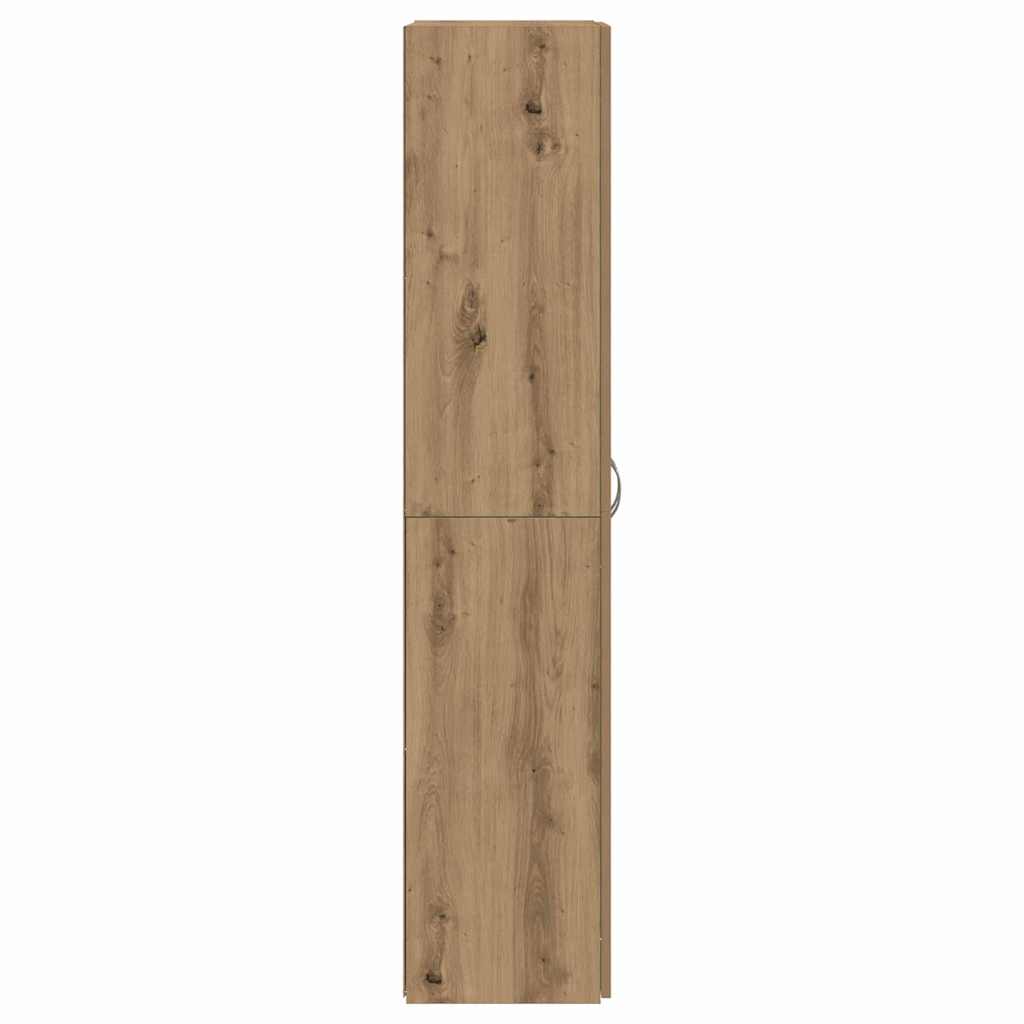 Büroschrank Artisan-Eiche 60 x 32 x 152,5 cm Holzwerkstoff
