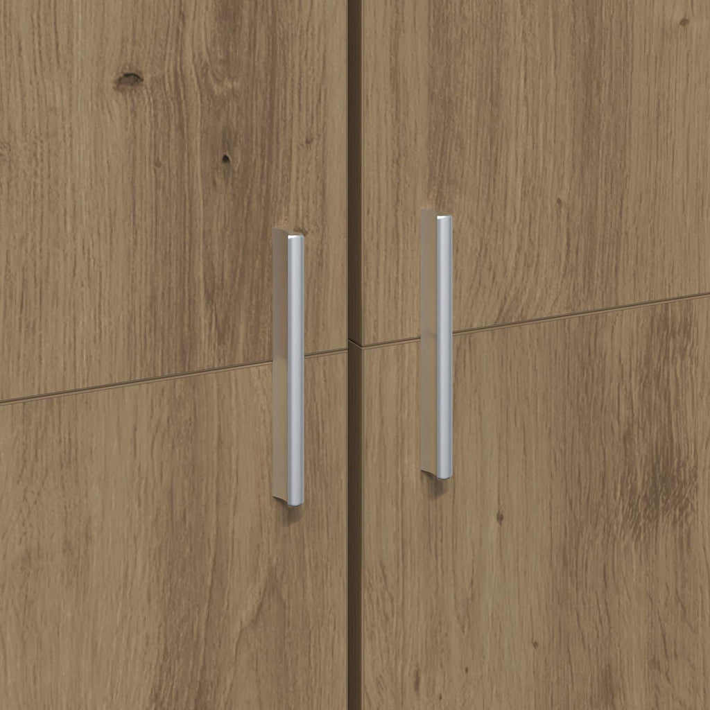 Highboard Artisan-Eiche 70 x 33,5 x 180 cm Holzwerkstoff