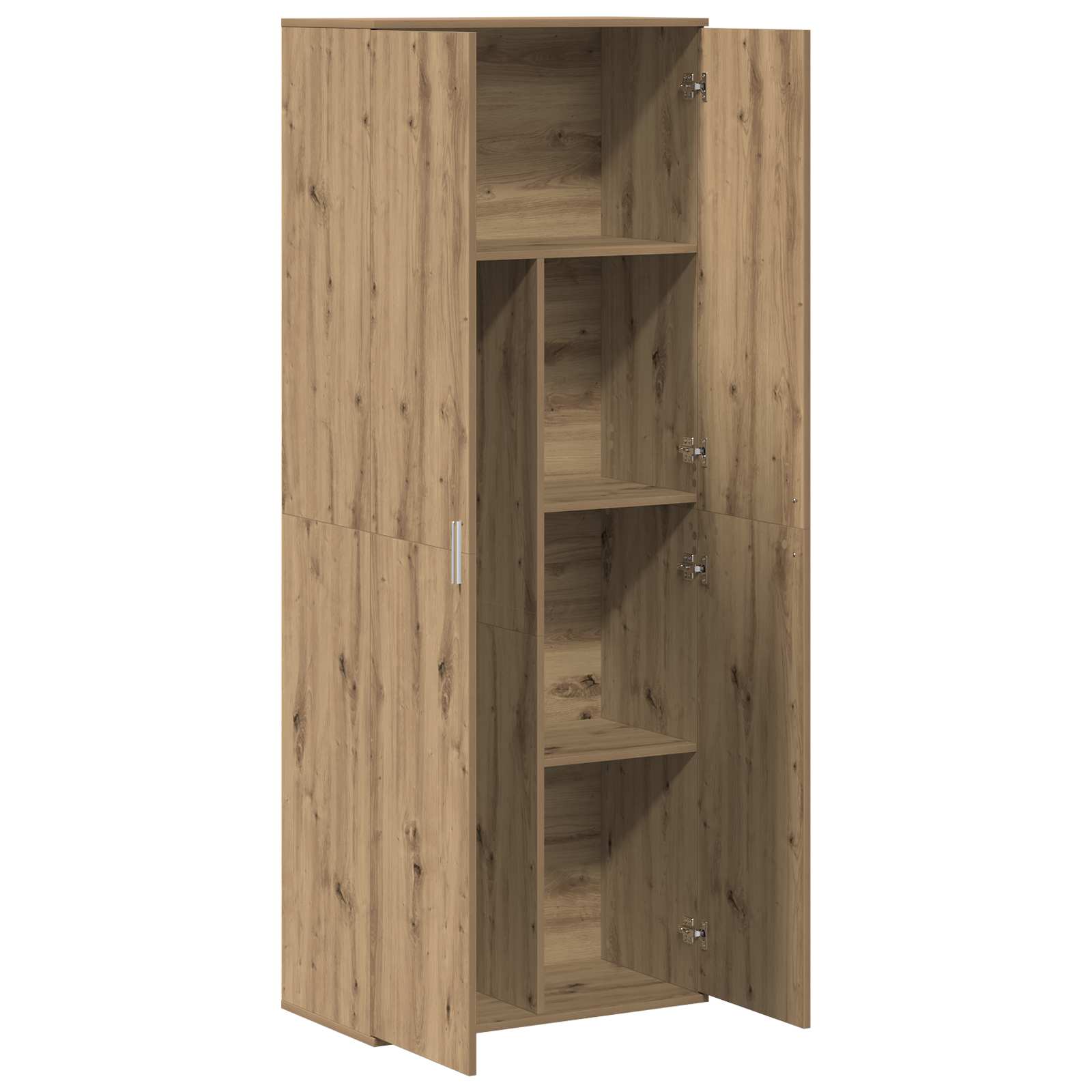 Highboard Artisan-Eiche 70 x 33,5 x 180 cm Holzwerkstoff
