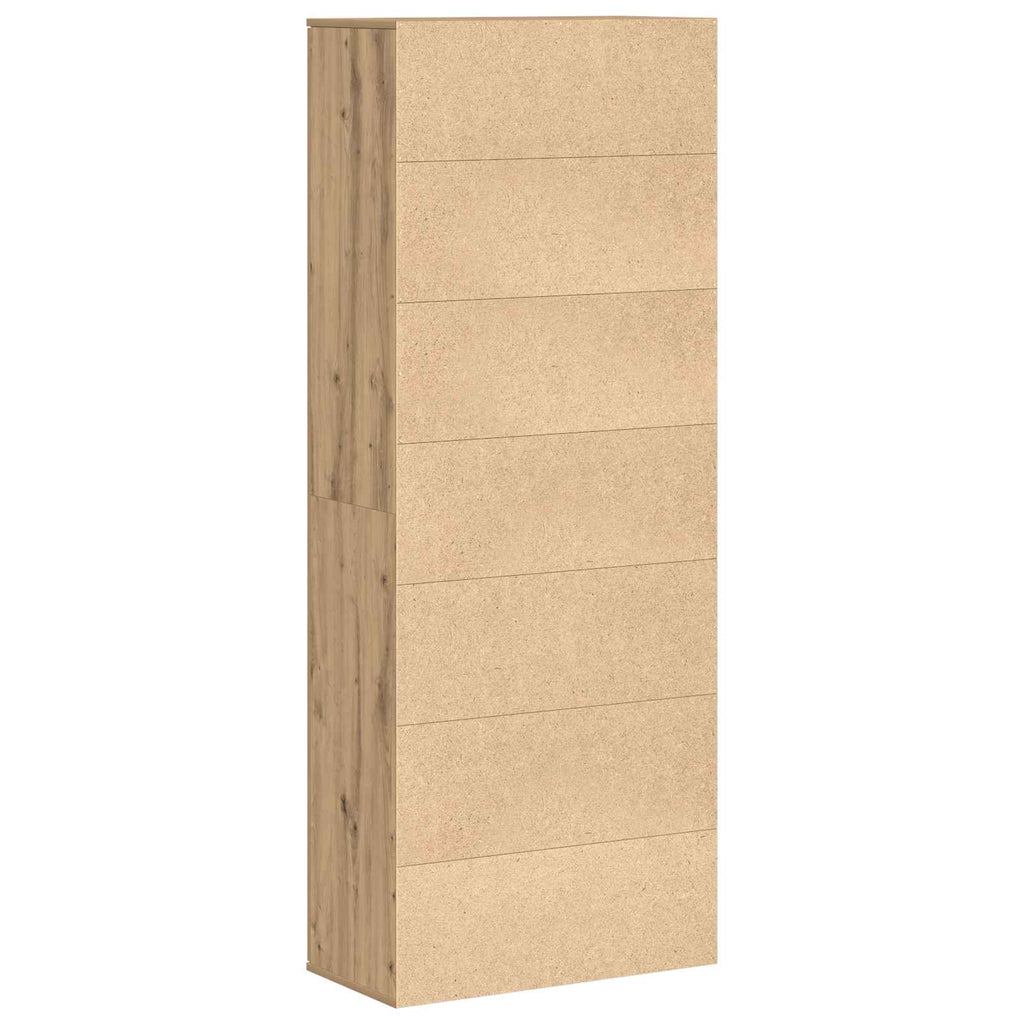 Highboard Artisan-Eiche 70 x 33,5 x 180 cm Holzwerkstoff