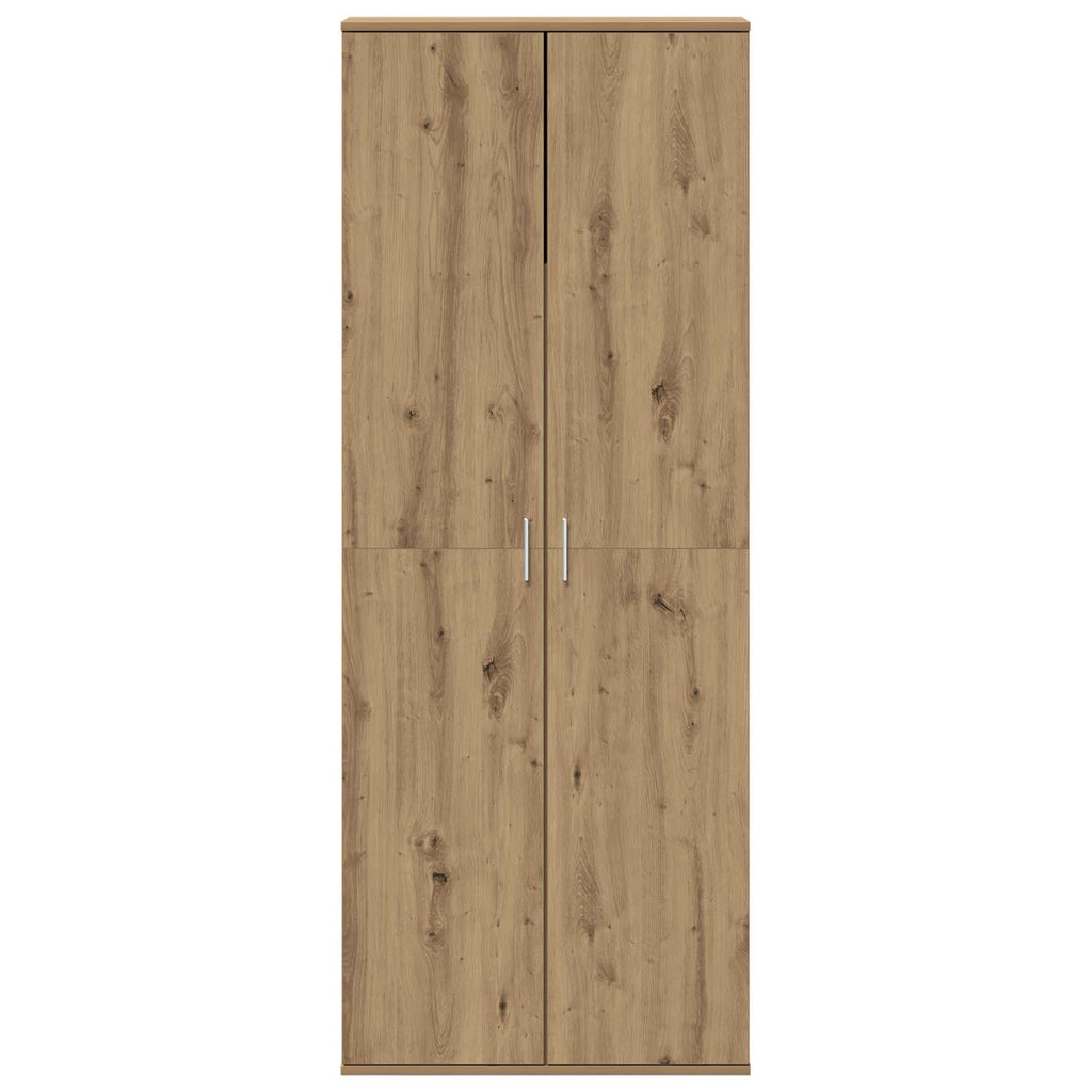 Highboard Artisan-Eiche 70 x 33,5 x 180 cm Holzwerkstoff