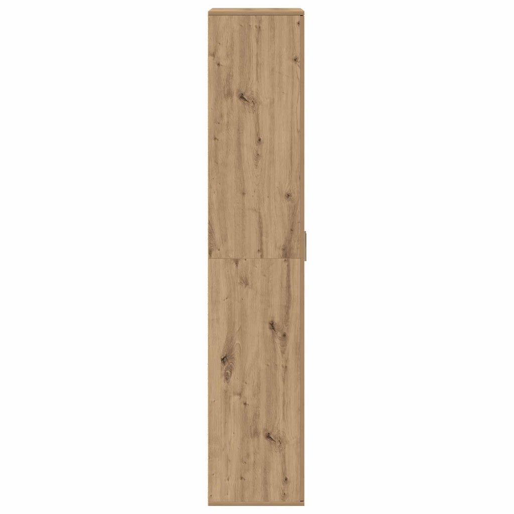 Highboard Artisan-Eiche 70 x 33,5 x 180 cm Holzwerkstoff