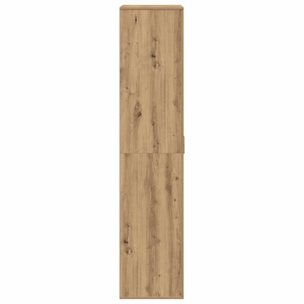 Hochschrank Artisan-Eiche 80 x 39 x 178 cm Holzwerkstoff