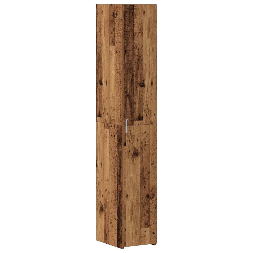 Highboard 2 pcs Altholz 30 x 42,5 x 185 cm