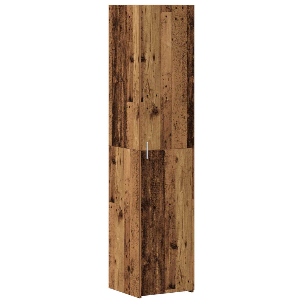 Highboard Altholz 40 x 42,5 x 185 cm