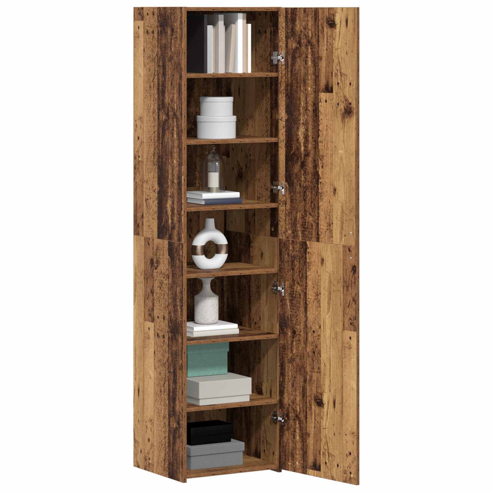 Highboard Altholz 45 x 42,5 x 185 cm