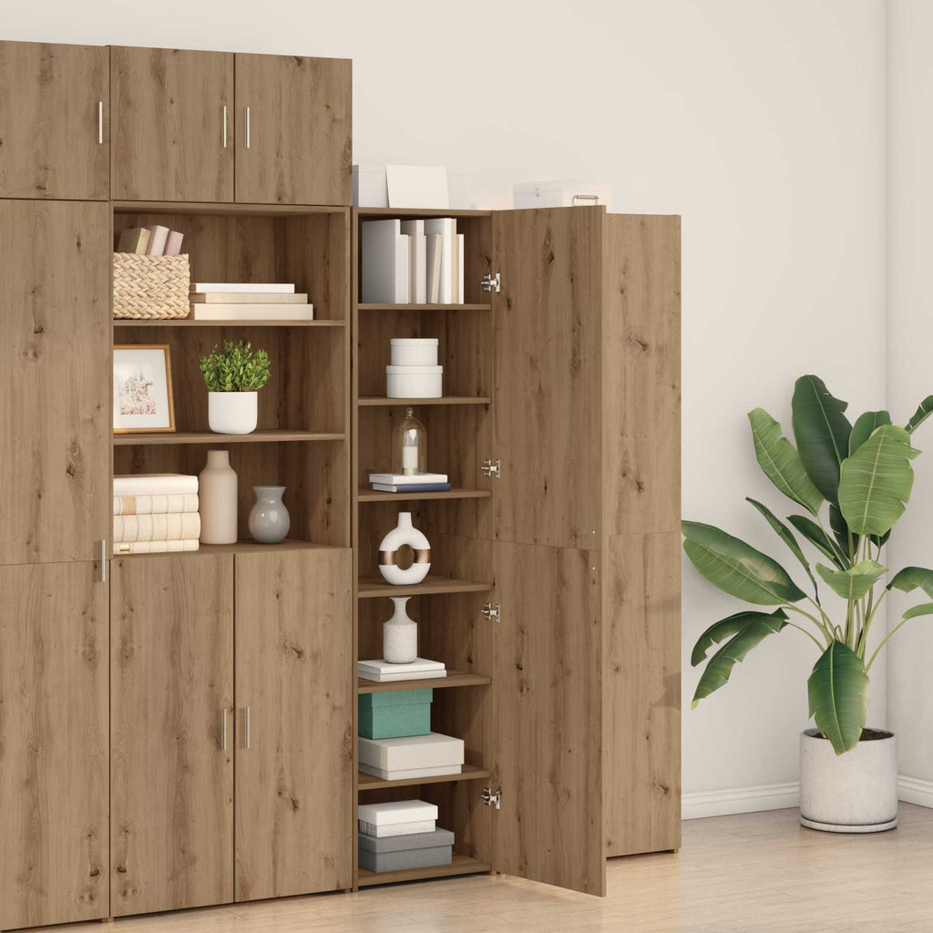 Highboard Artisan-Eiche 45 x 42,5 x 185 cm