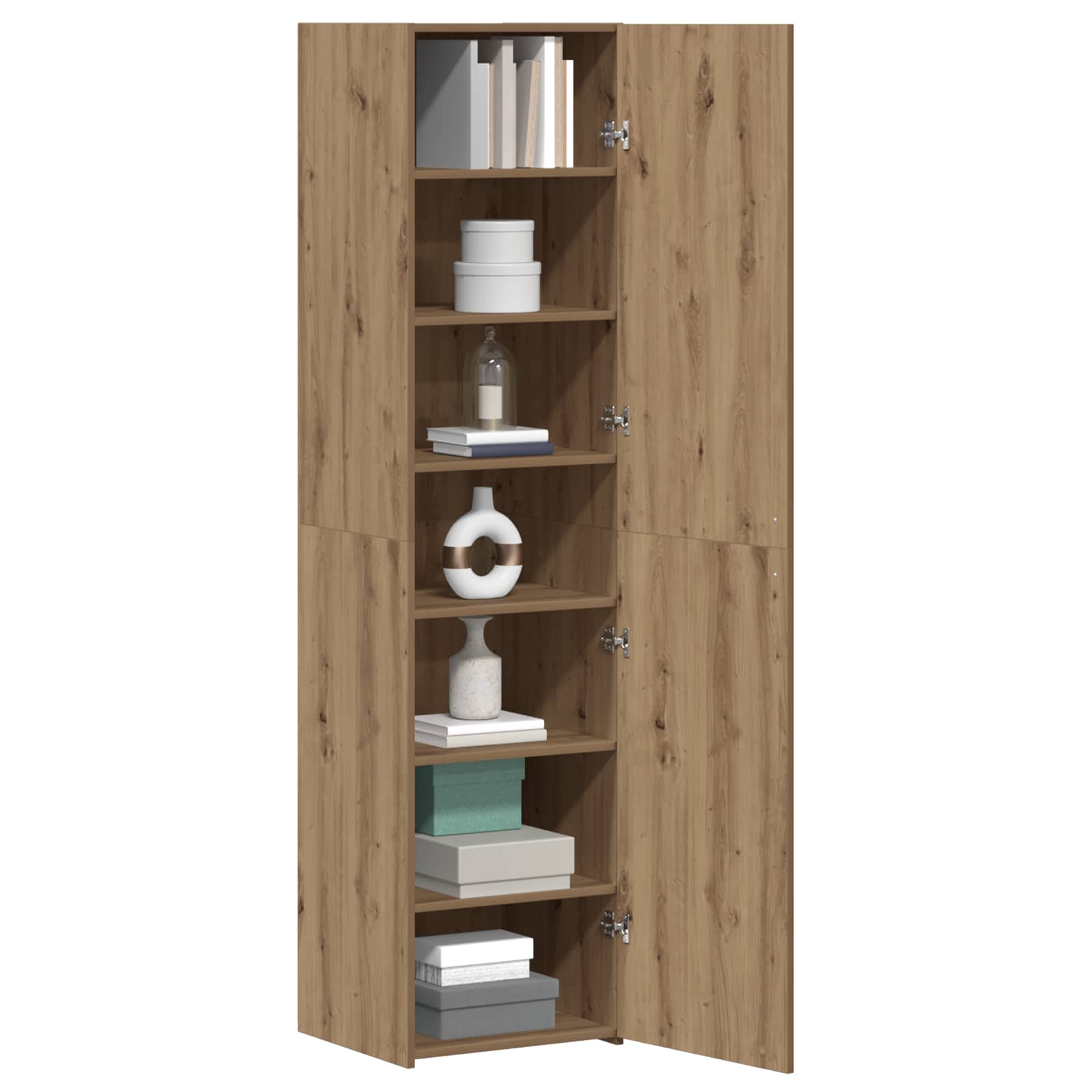Highboard Artisan-Eiche 45 x 42,5 x 185 cm