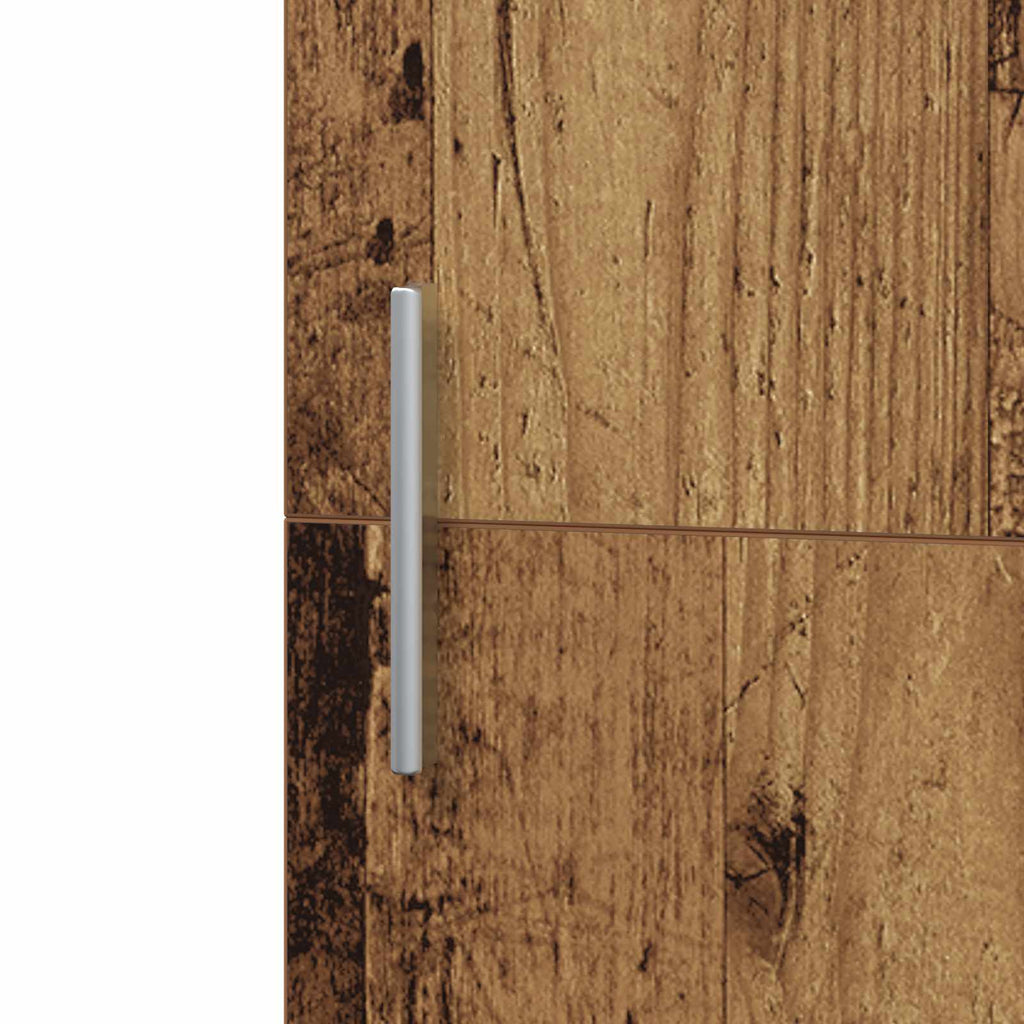 Highboard 2 pcs Altholz 50 x 42,5 x 185 cm