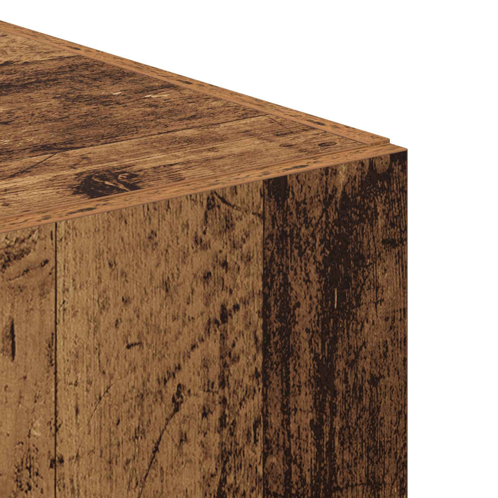 Highboard 2 pcs Altholz 50 x 42,5 x 185 cm