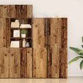 Highboard 2 pcs Altholz 50 x 42,5 x 185 cm