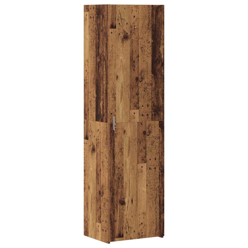 Highboard 2 pcs Altholz 50 x 42,5 x 185 cm