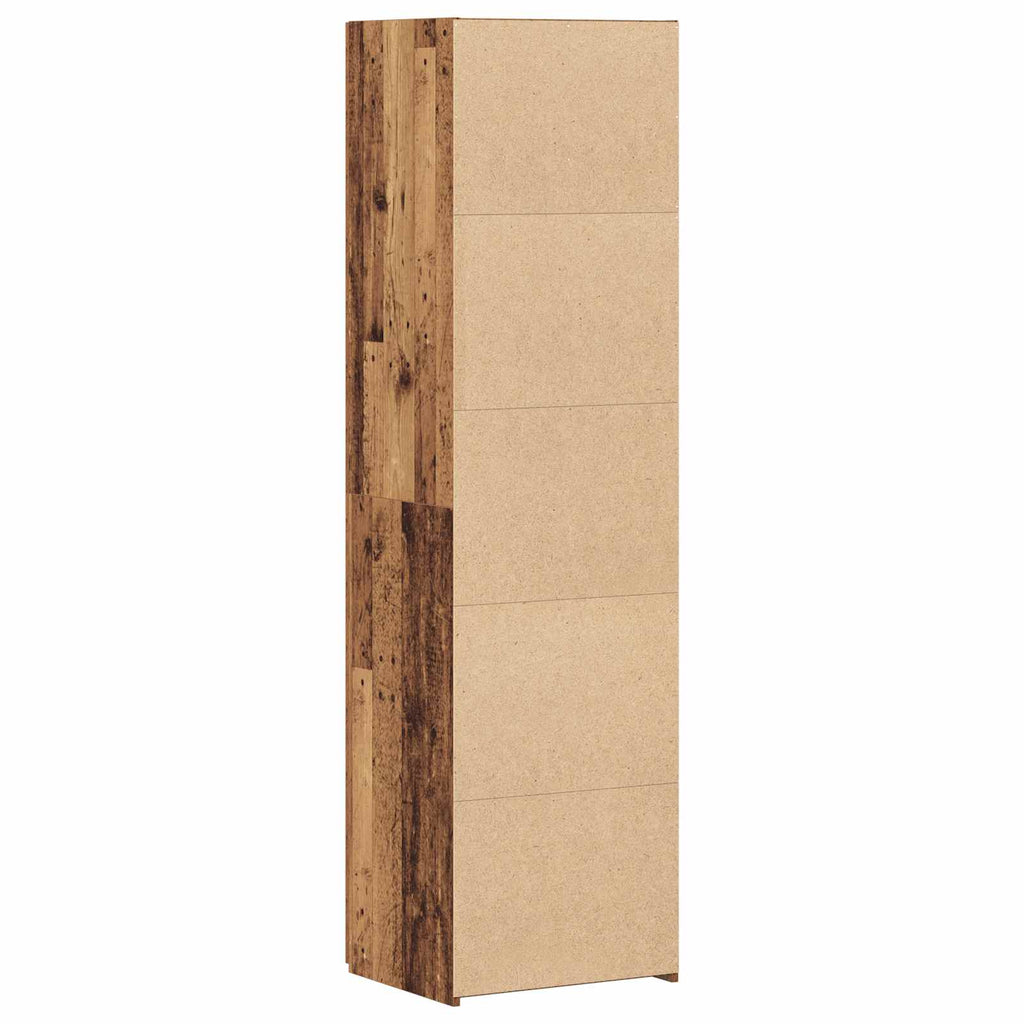 Highboard 2 pcs Altholz 50 x 42,5 x 185 cm