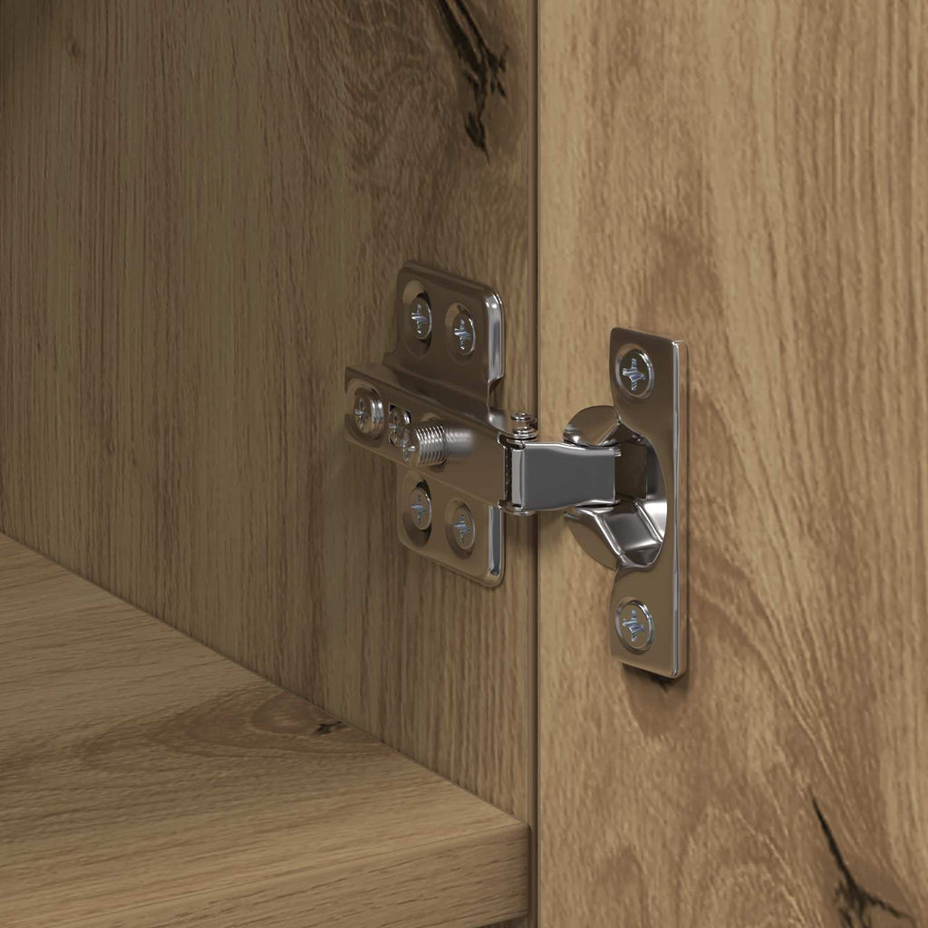 Highboard 2 pcs Artisan-Eiche 50 x 42,5 x 185 cm