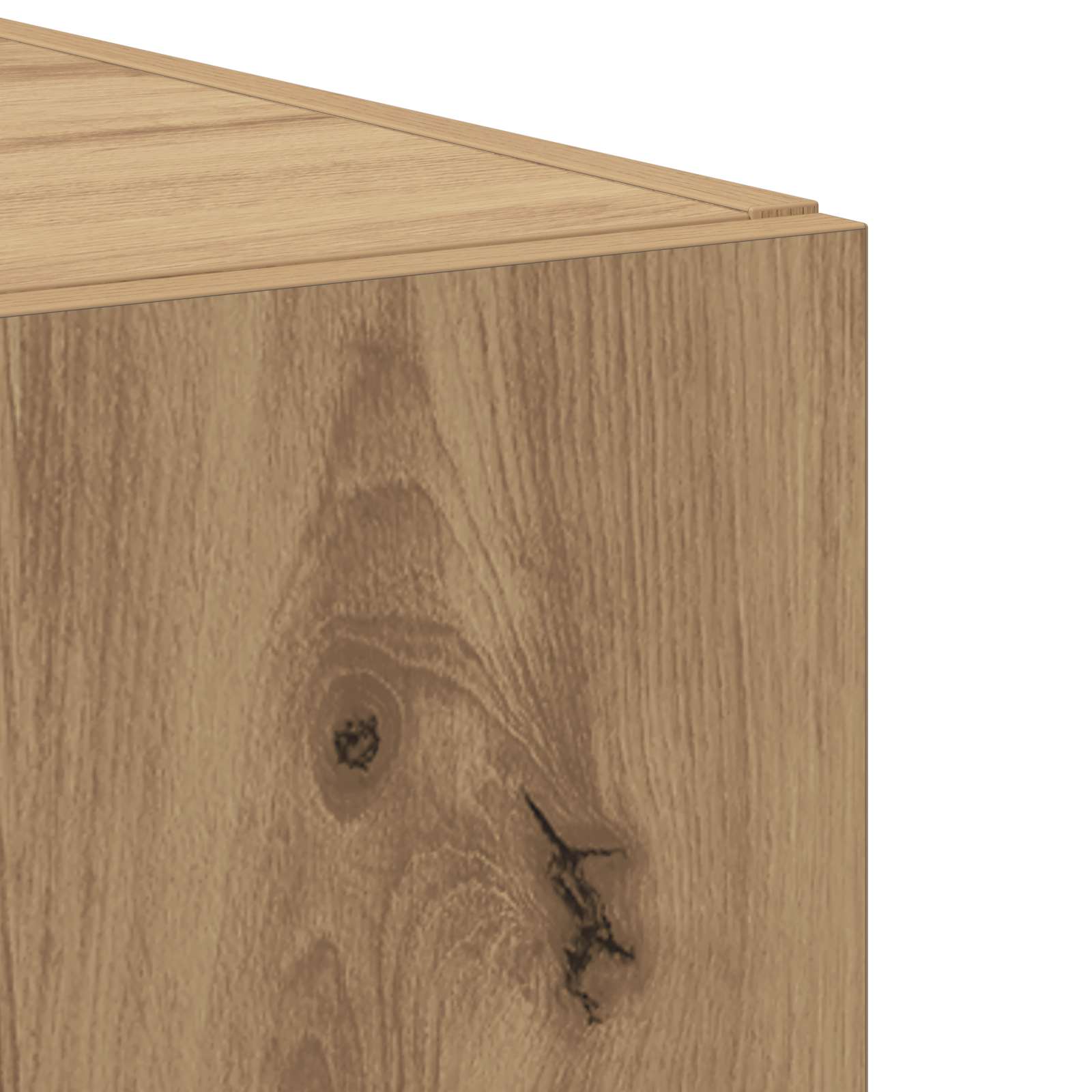 Highboard 2 pcs Artisan-Eiche 50 x 42,5 x 185 cm