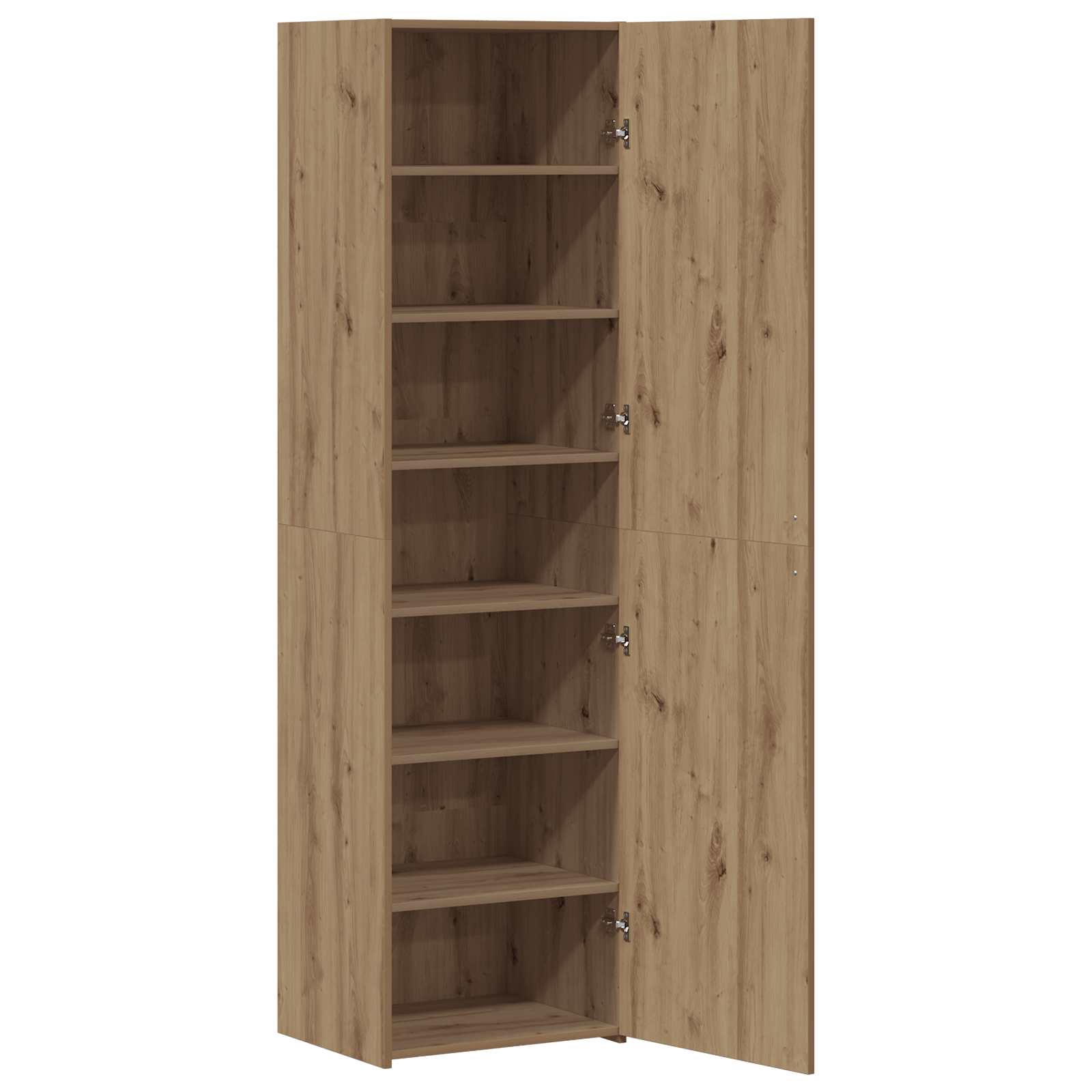 Highboard 2 pcs Artisan-Eiche 50 x 42,5 x 185 cm