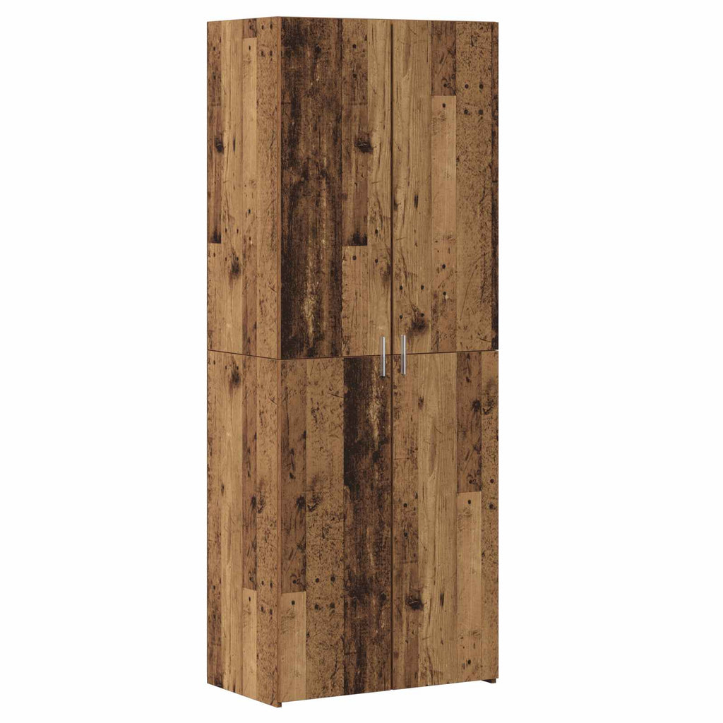 Highboard 2 pcs Altholz 70 x 42,5 x 185 cm