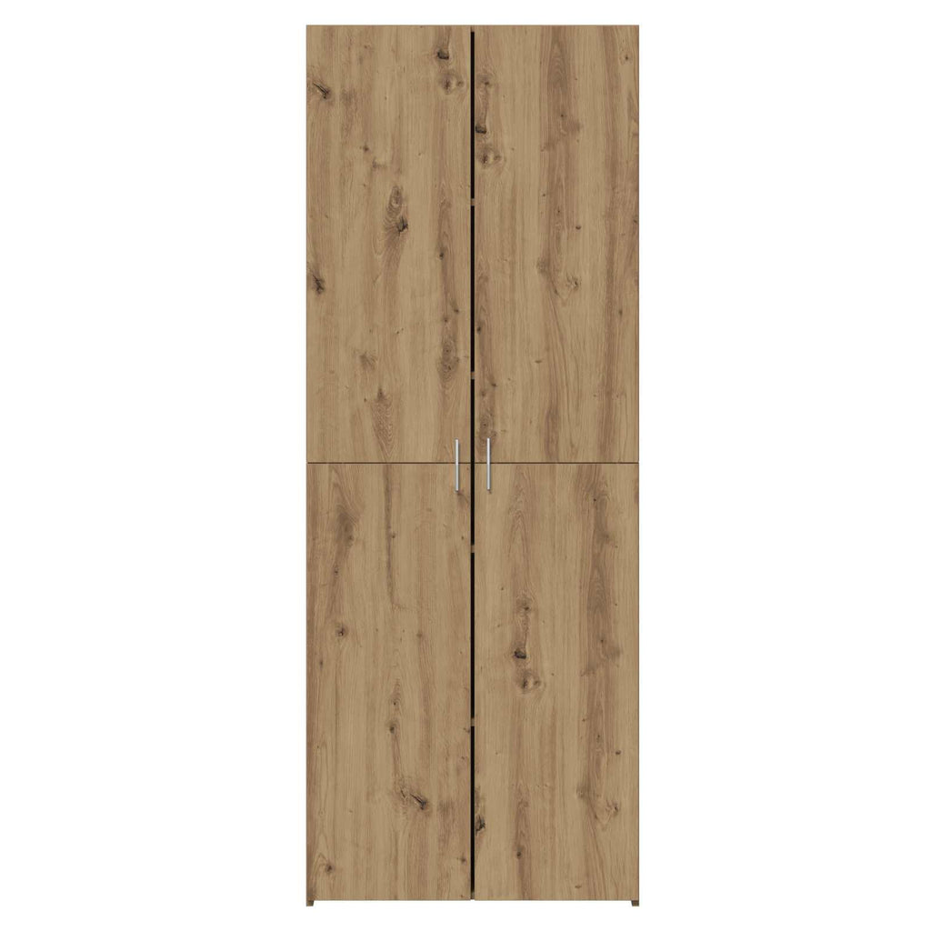 Highboard 2 pcs Artisan-Eiche 70 x 42,5 x 185 cm