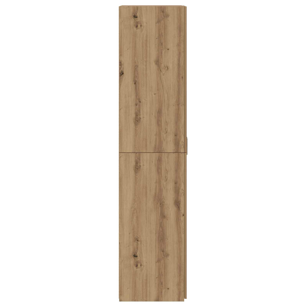 Highboard 2 pcs Artisan-Eiche 70 x 42,5 x 185 cm