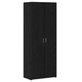Highboard 2 pcs Schwarz Eichen-Optik 70 x 42,5 x 185 cm