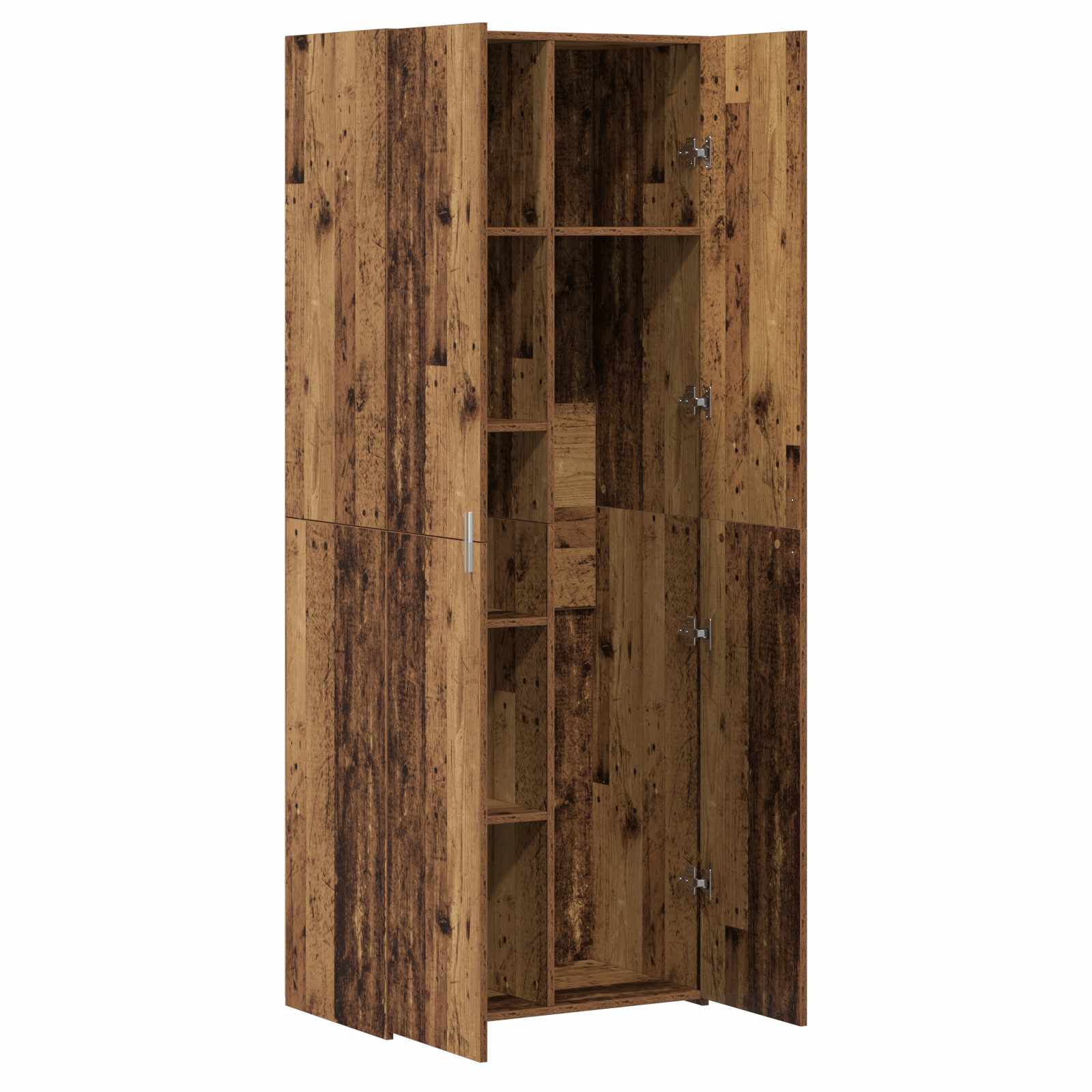 Highboard 2 pcs Altholz 70 x 42,5 x 185 cm