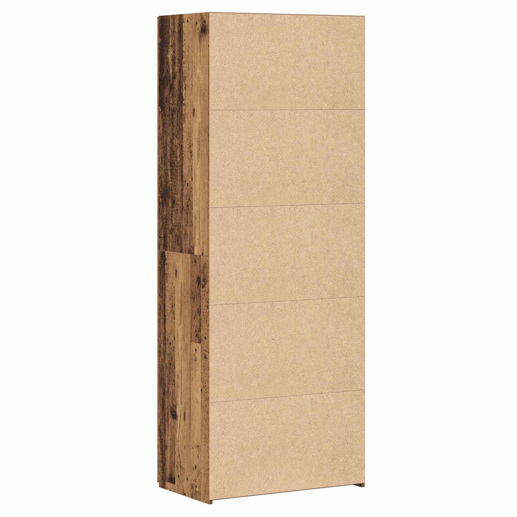 Highboard 2 pcs Altholz 70 x 42,5 x 185 cm
