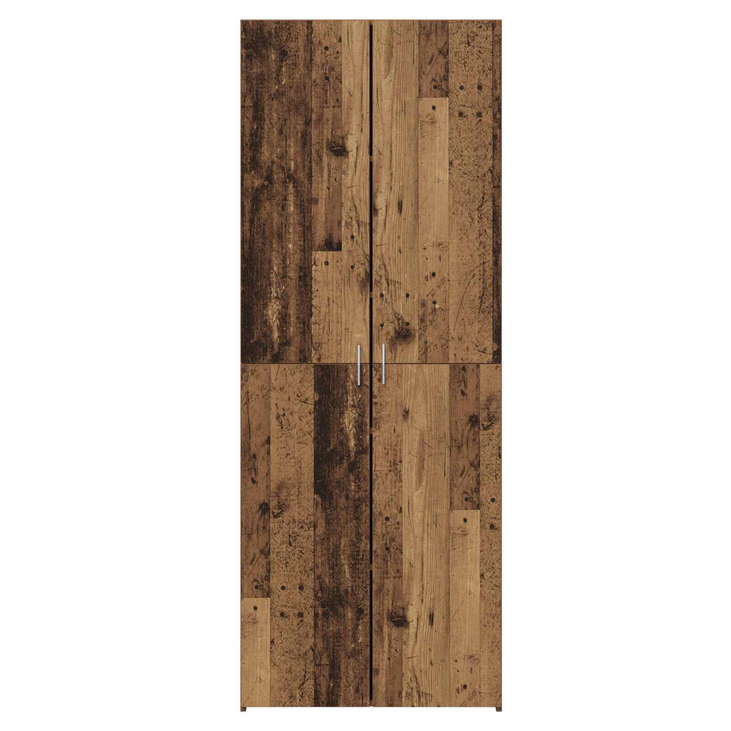 Highboard 2 pcs Altholz 70 x 42,5 x 185 cm