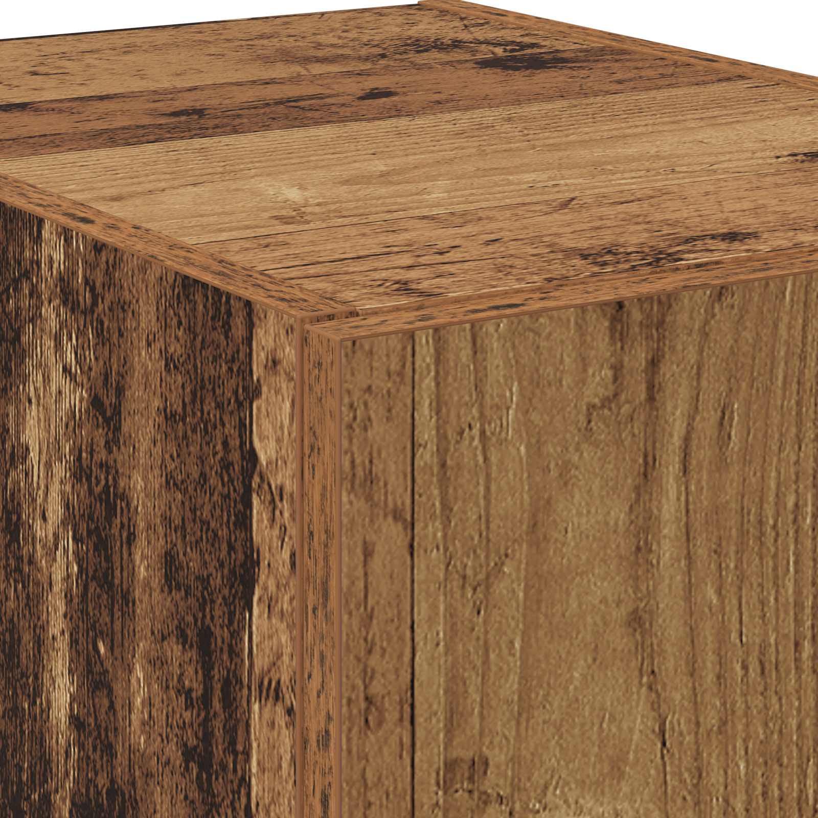 Highboard 2 pcs Altholz 80 x 42 x 185 cm