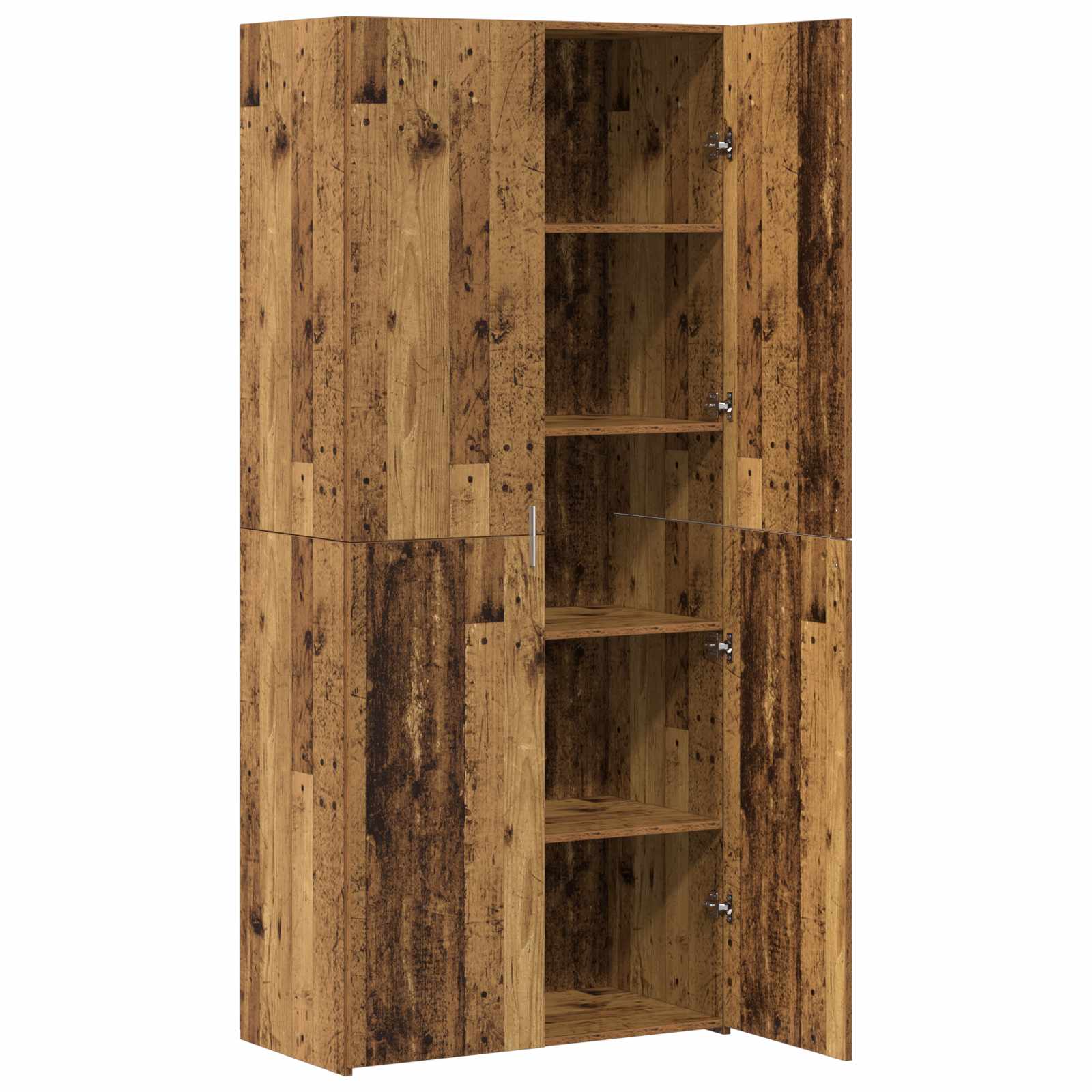 Highboard 2 pcs Altholz 80 x 42 x 185 cm