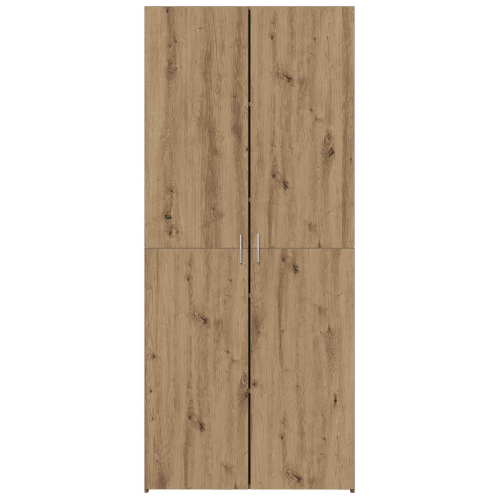 Highboard 2 pcs Artisan-Eiche 80 x 42 x 185 cm