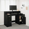 Schreibtisch Schwarze Eiche 120 x 55 x 91 cm Holzwerkstoff