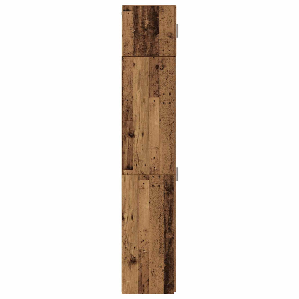 Aufbewahrungsschrank 2 pcs Altholz 30 x 42,5 x 225 cm