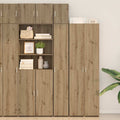 Aufbewahrungsschrank 2 pcs Artisan-Eiche 30 x 42,5 x 225 cm