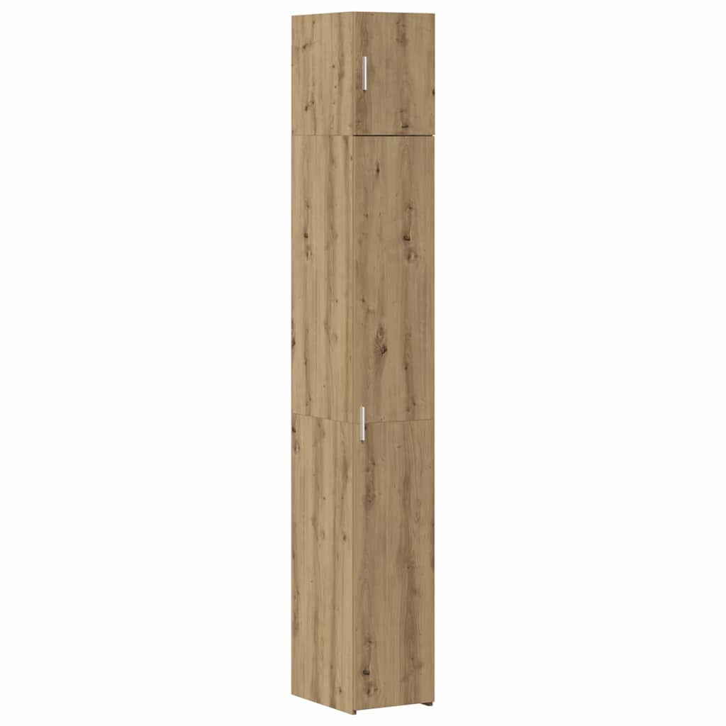 Aufbewahrungsschrank 2 pcs Artisan-Eiche 30 x 42,5 x 225 cm
