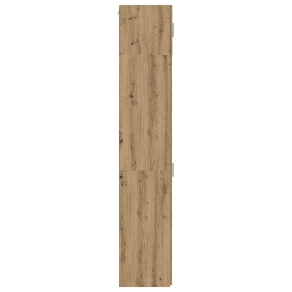 Aufbewahrungsschrank 2 pcs Artisan-Eiche 30 x 42,5 x 225 cm