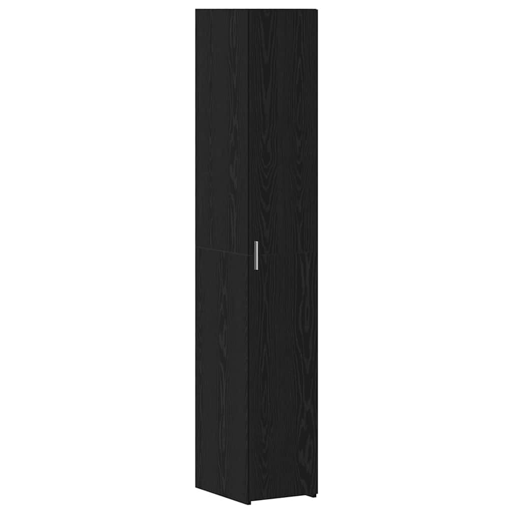 Aufbewahrungsschrank 2 pcs Schwarze Eiche 30 x 42,5 x 225 cm