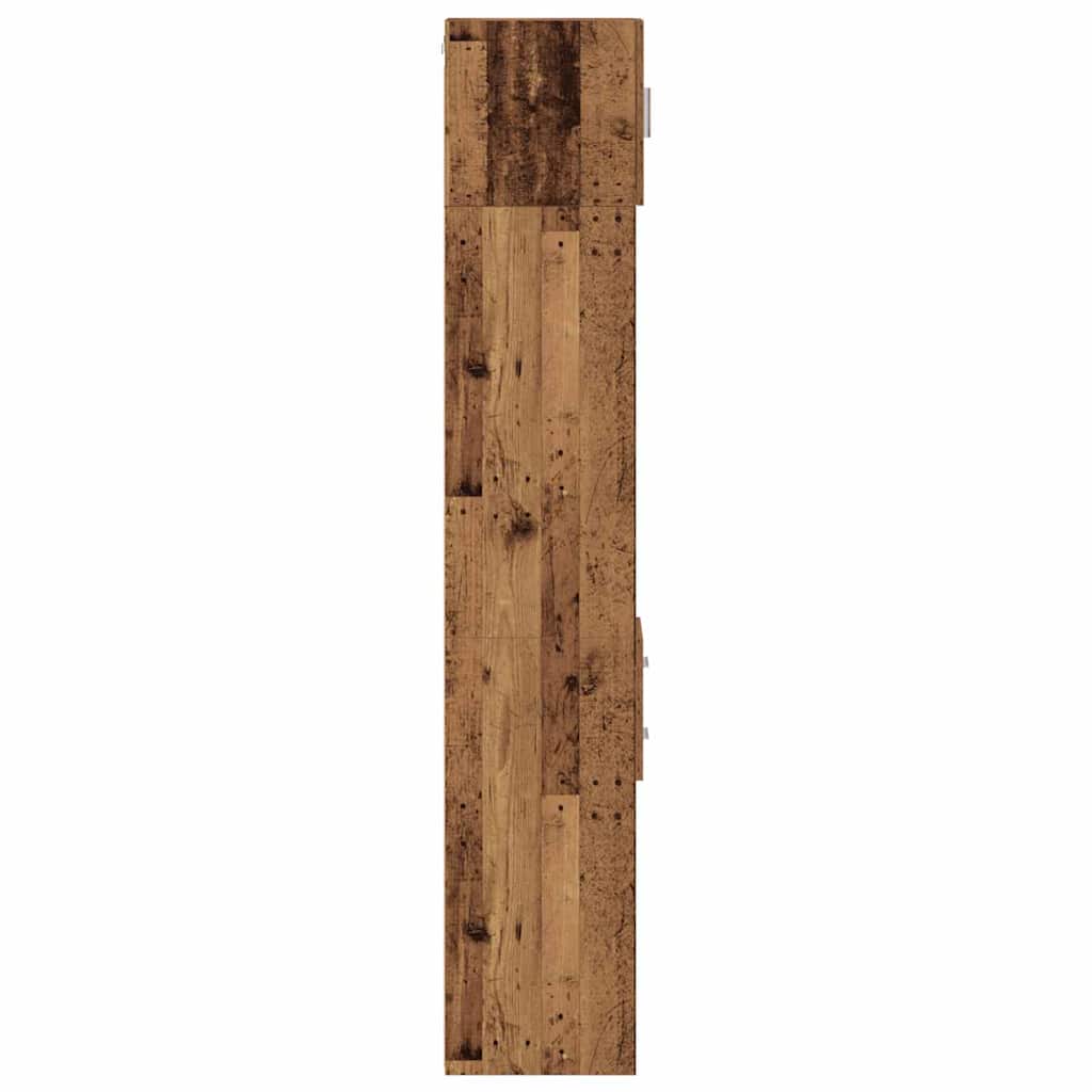 Aufbewahrungsschrank 2 pcs Altholz 30 x 42,5 x 225 cm