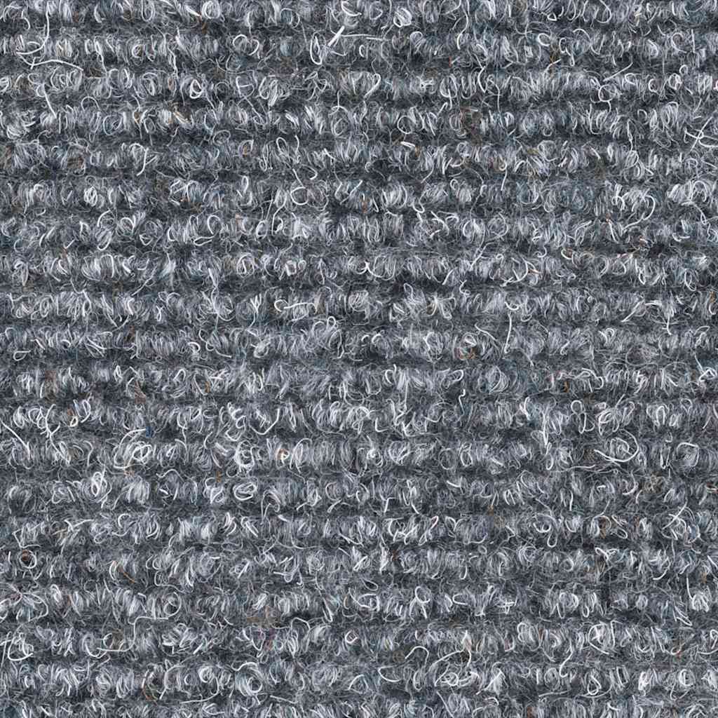 Stufenmatten Selbstklebend 30 Stk. 65x21x4 cm Hellgrau Halbrund Groß