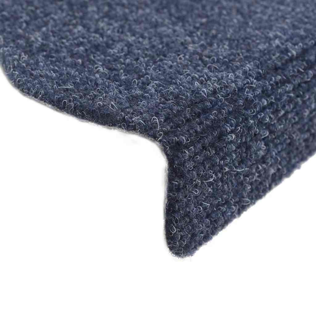 Stufenmatten Selbstklebend 30 Stk. 65x21x4 cm Blau Halbrund Groß