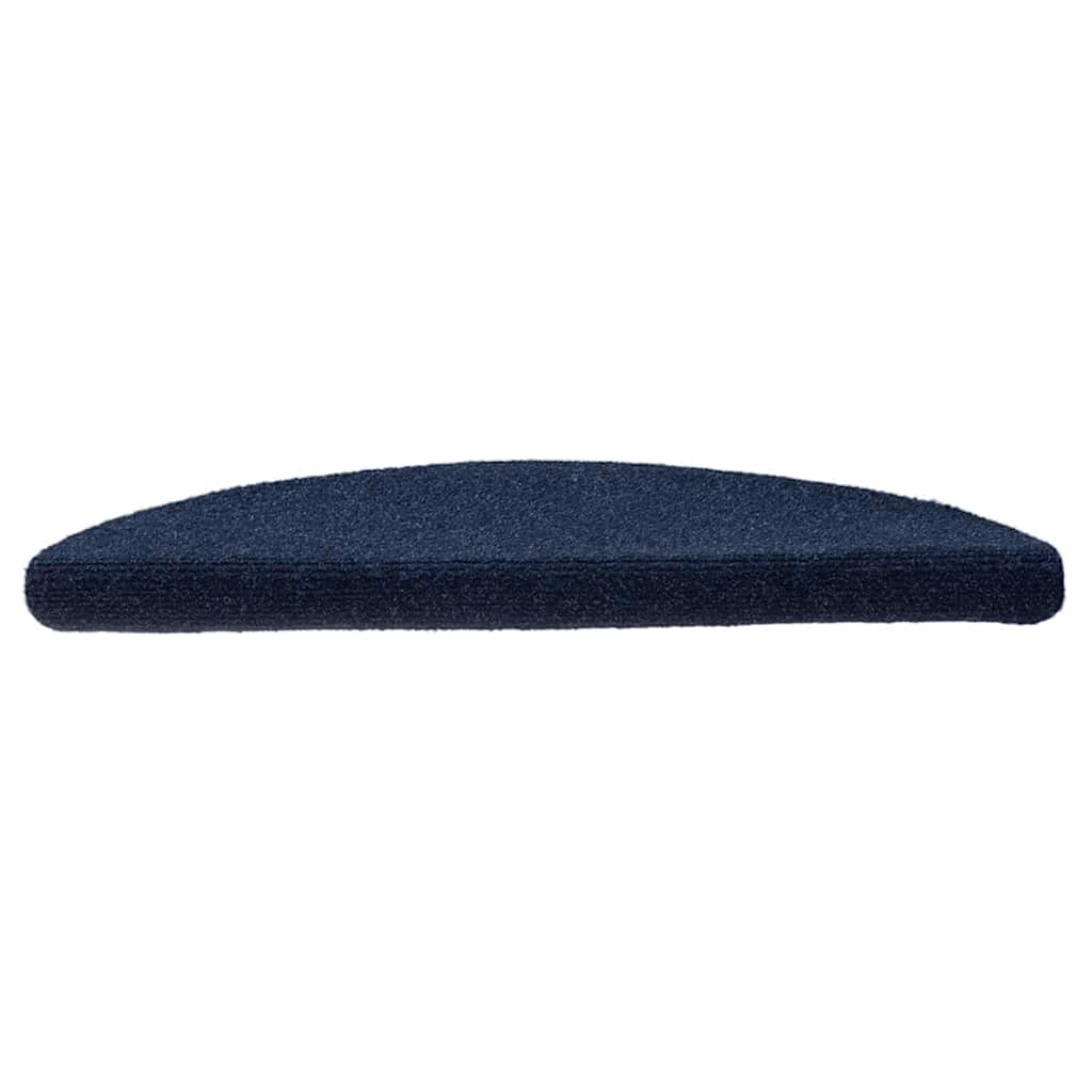 Stufenmatten Selbstklebend 20 Stk. 56x17x3 cm Marineblau Halbrund